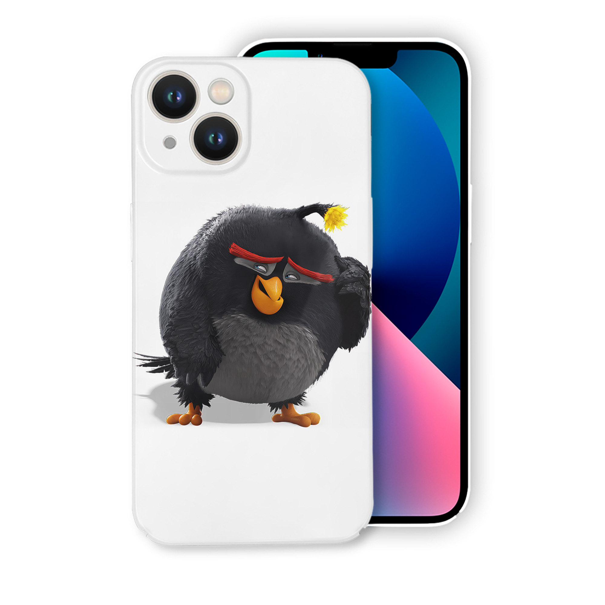 （画像用） Angry Birds アングリーバード 【iPhone 14シリーズ対応】ハードケース